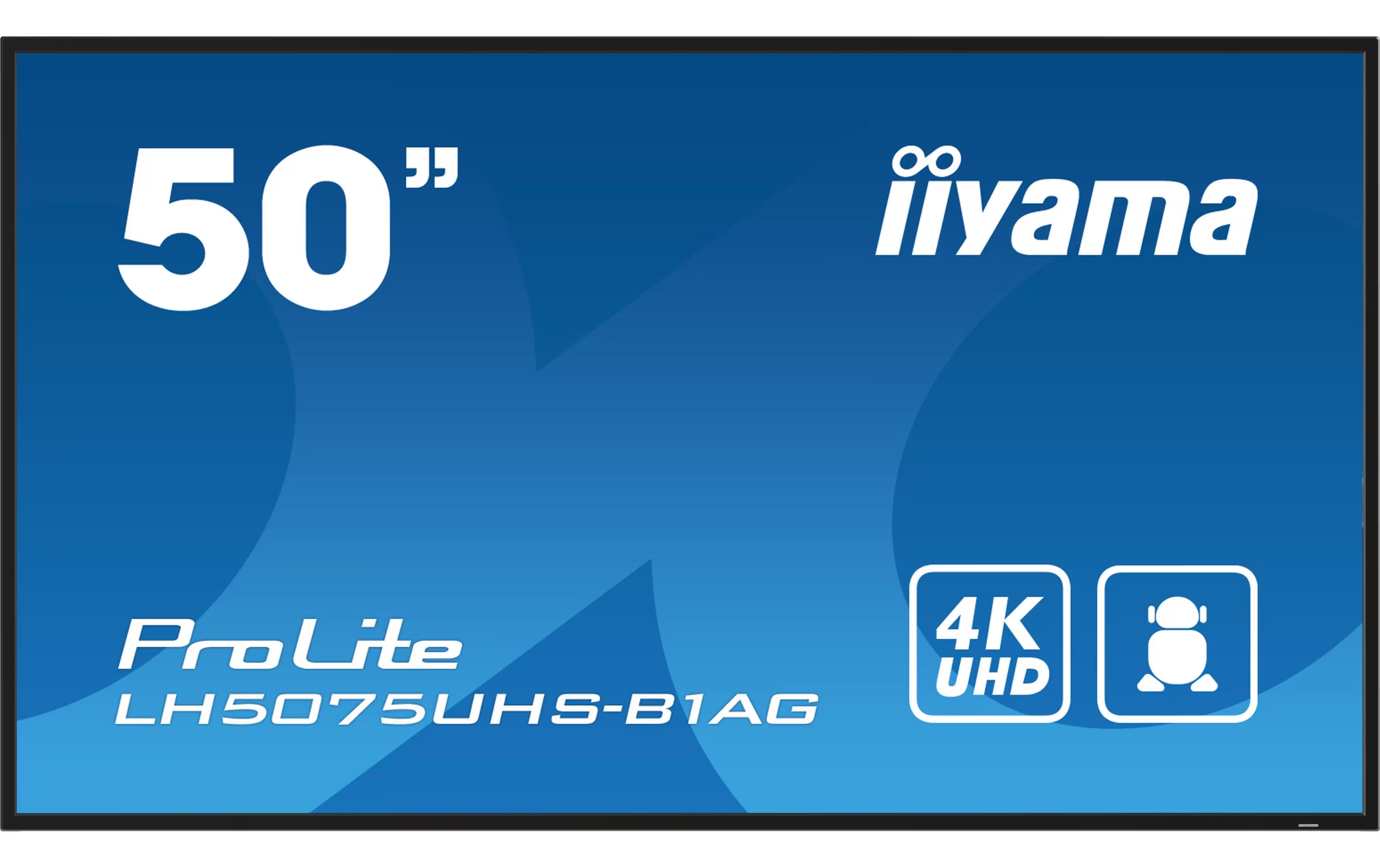 iiyama Public Display ProLite LH5075UHS-B1AG 49.5 "