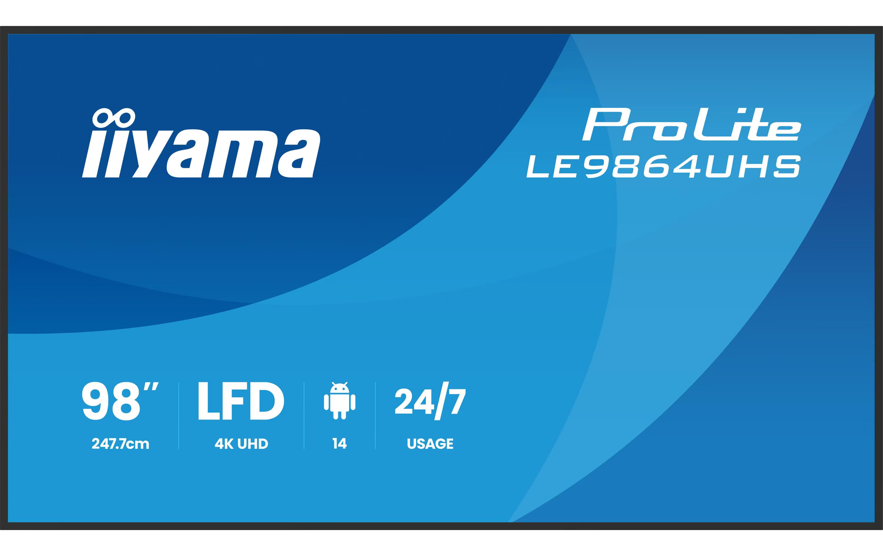 iiyama Public Display ProLite LE9864UHS-B1AG 98 "