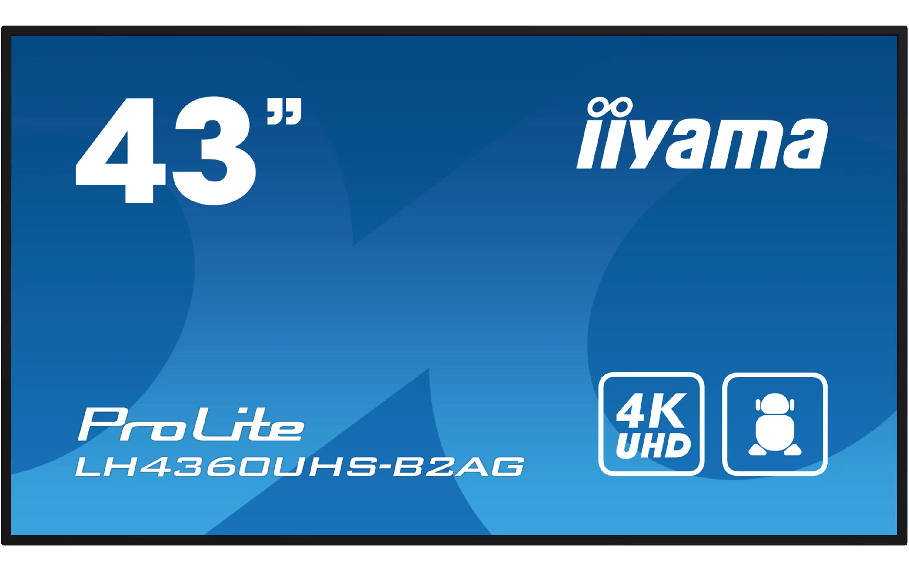 iiyama Public Display ProLite LH4360UHS-B2AG 42.5 "