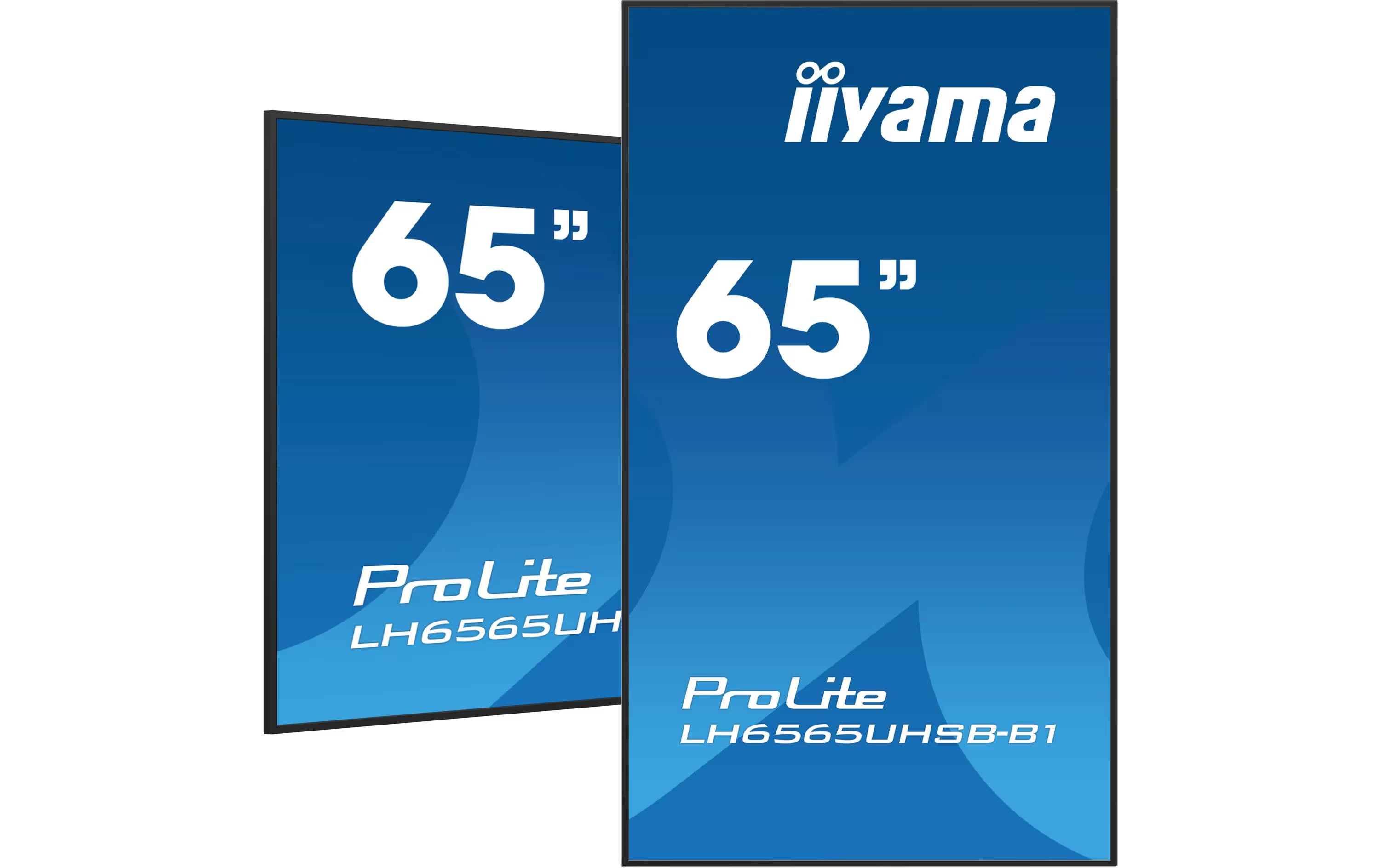 iiyama Public Display Pro Lite LH6565UHSB-B1 64.5 "