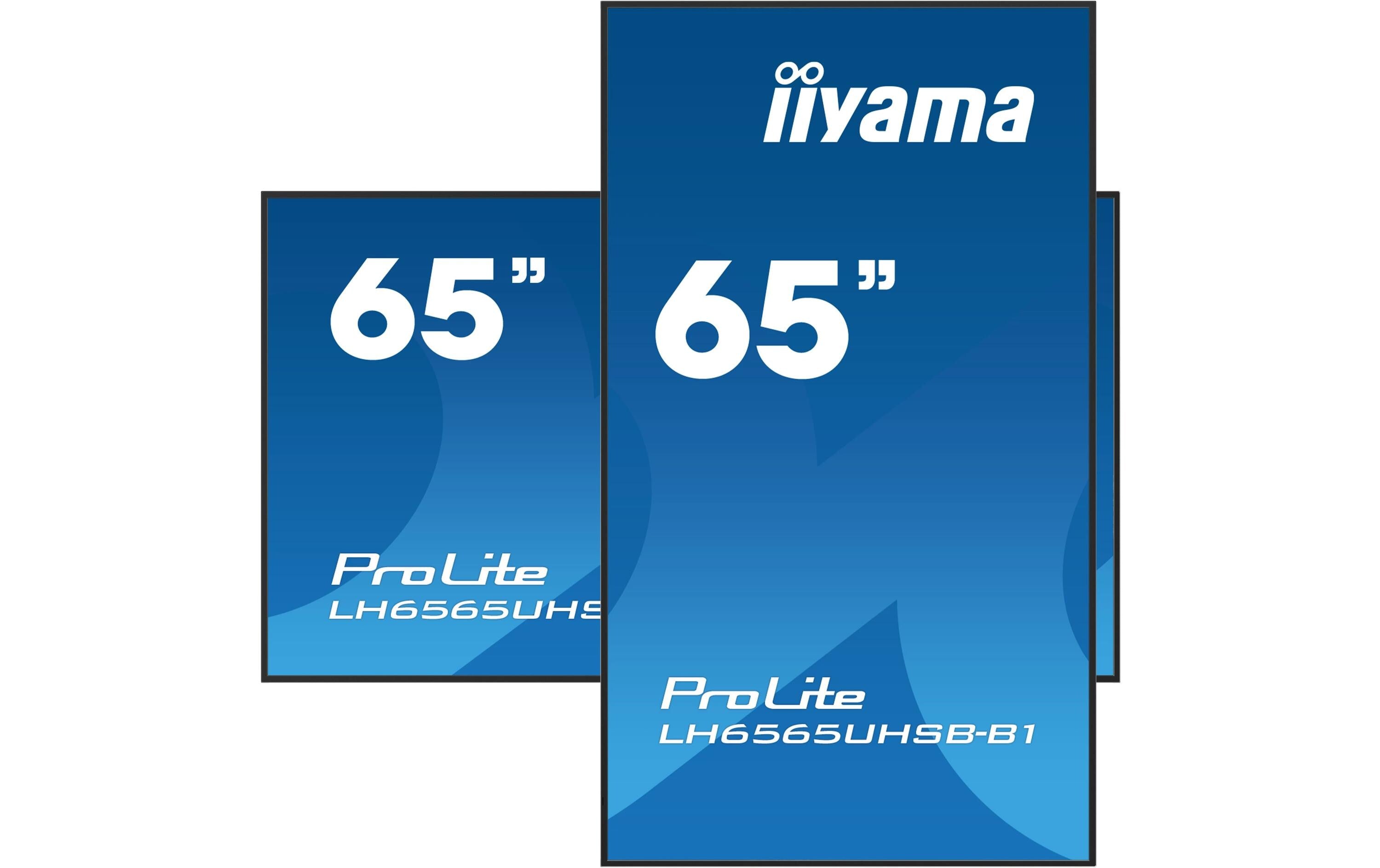iiyama Public Display Pro Lite LH6565UHSB-B1 64.5 "