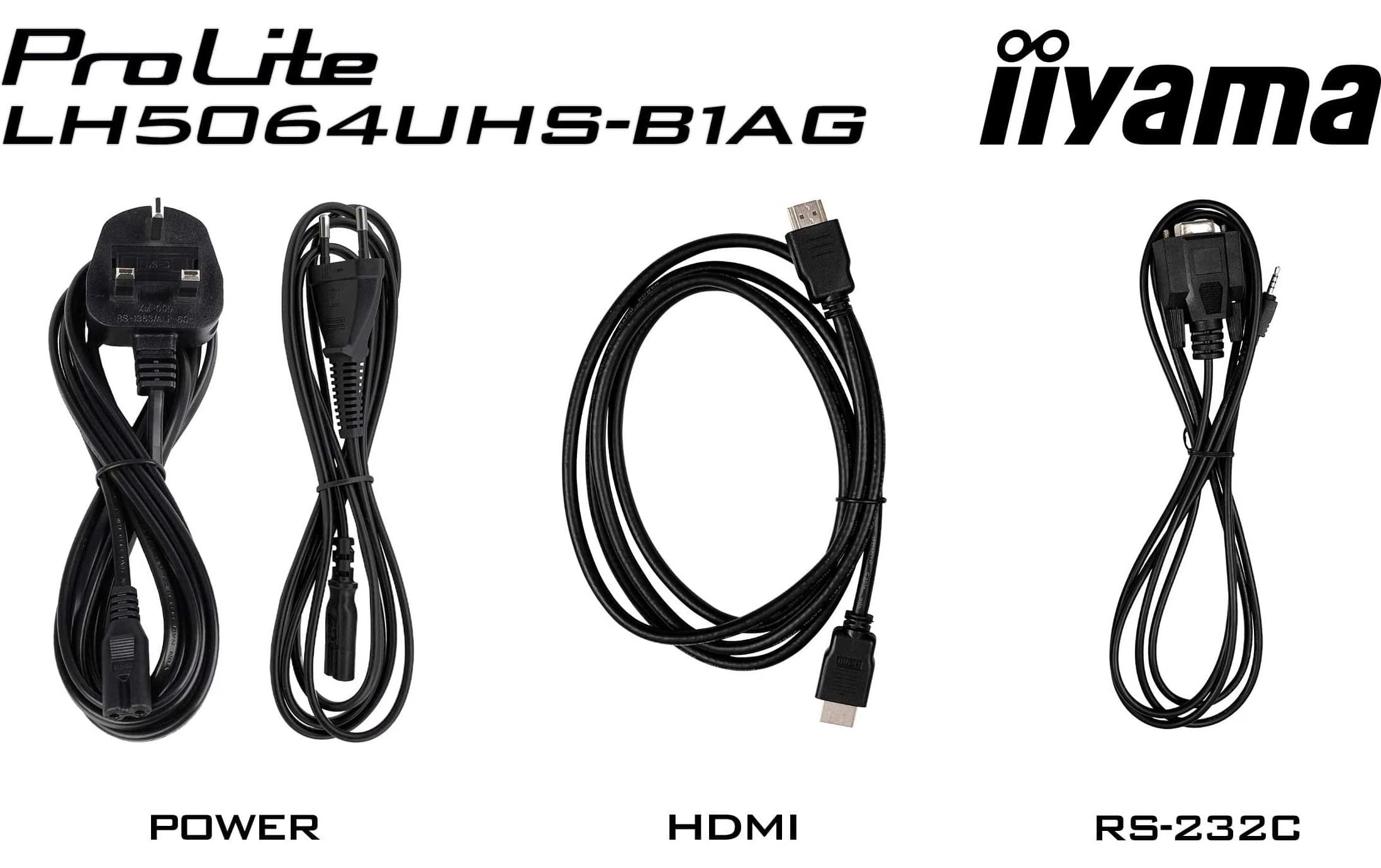 iiyama Public Display ProLite LH5064UHS-B1AG 50 "