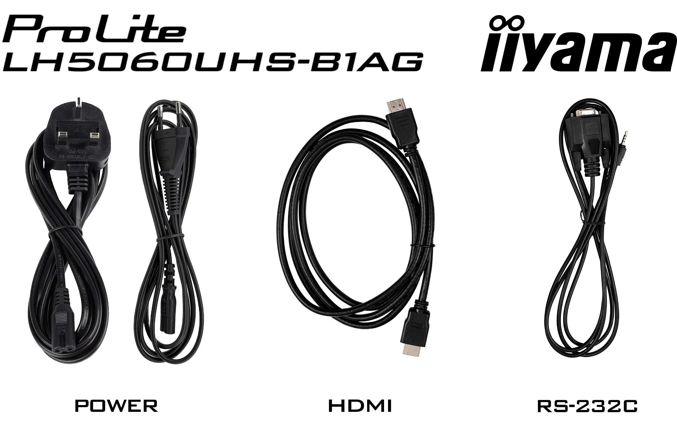 iiyama Public Display ProLite LH5060UHS-B1AG 49.5 "