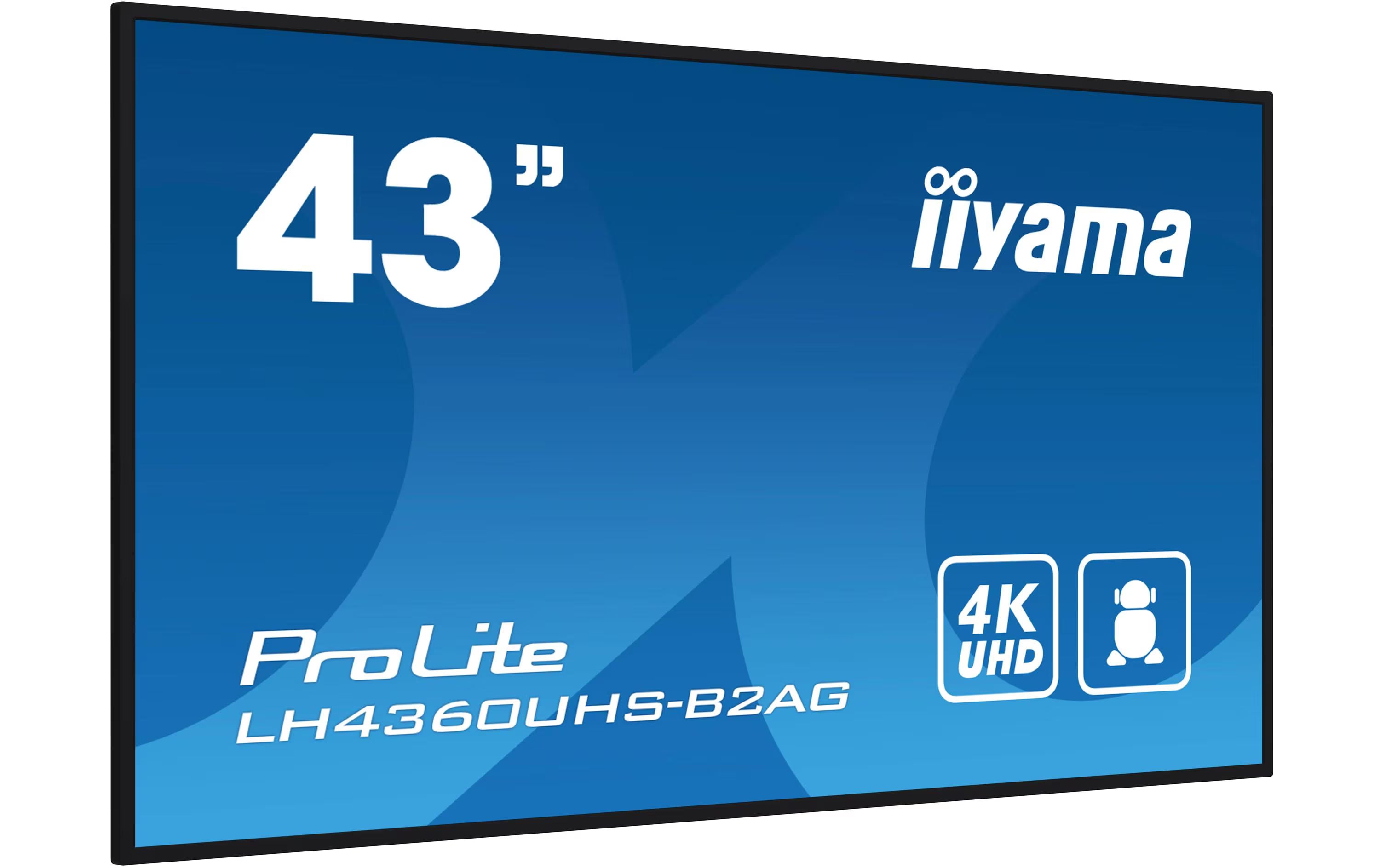 iiyama Public Display ProLite LH4360UHS-B2AG 42.5 "