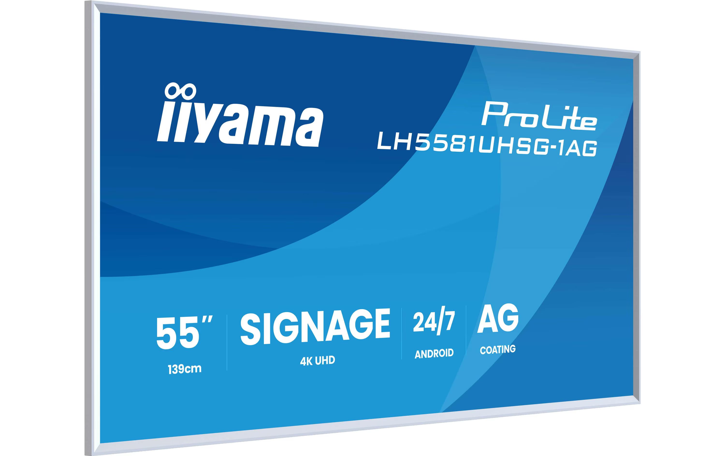 iiyama Public Display ProLite LH5581UHSG-1AG 64.5 "