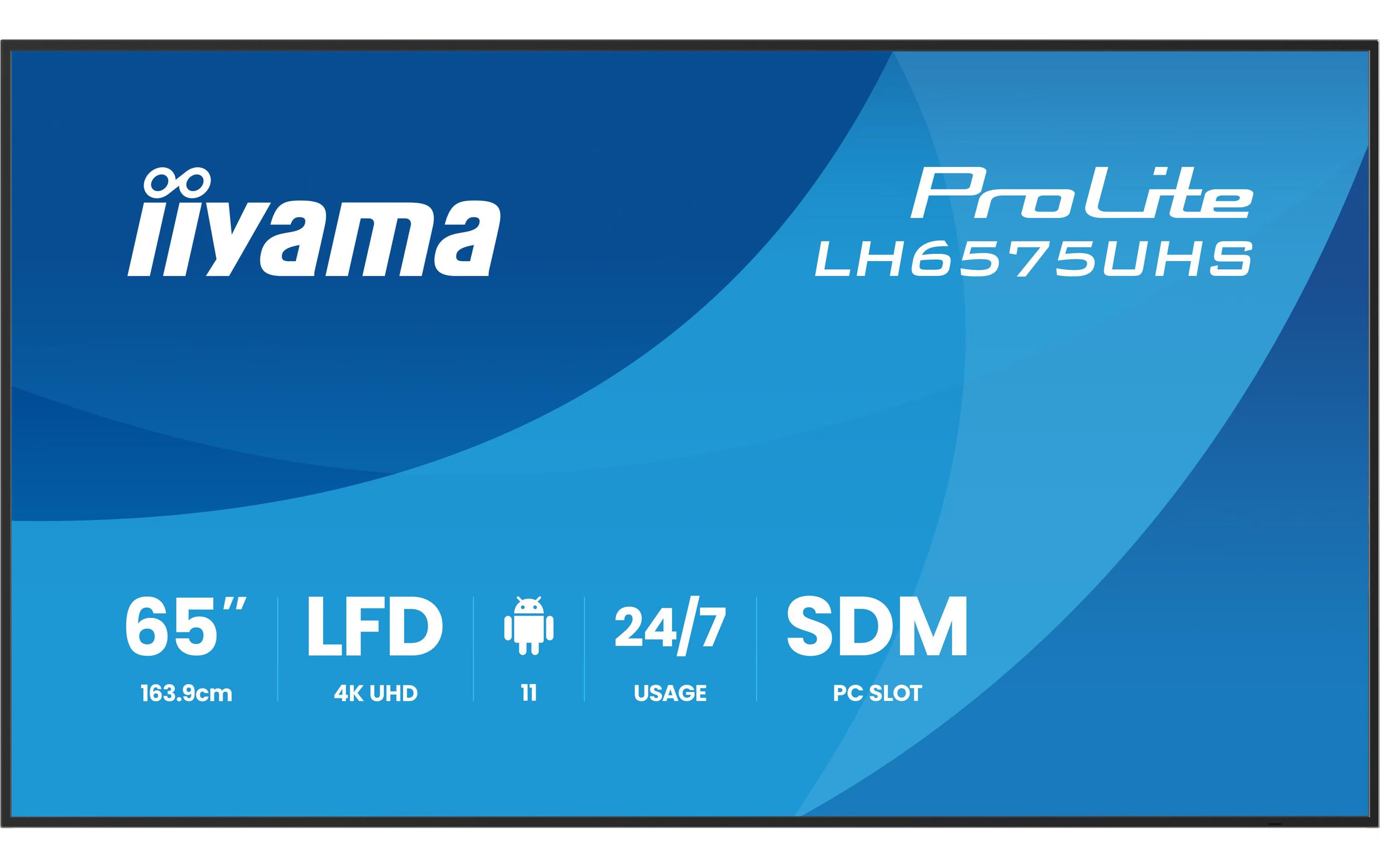 iiyama Public Display ProLite LH6575UHS-B2AG 64.5 "