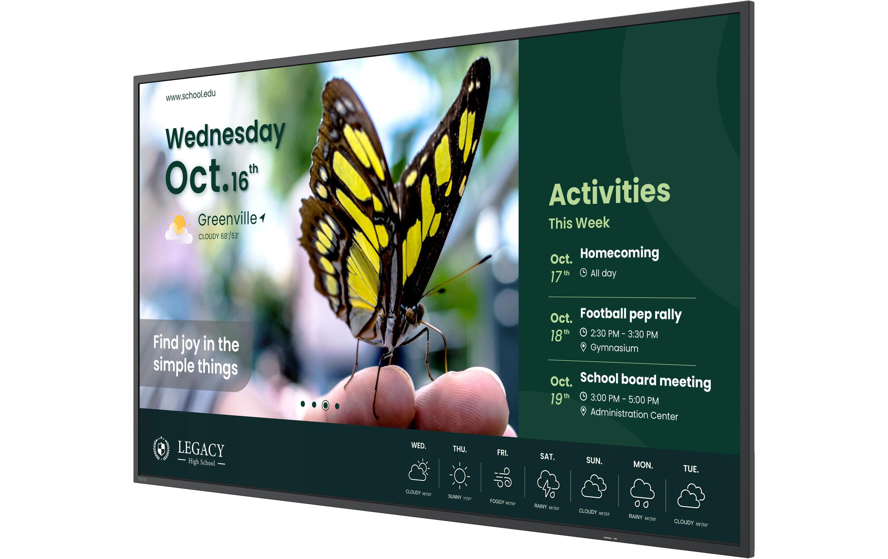 BenQ Public Display ST6504 65 "