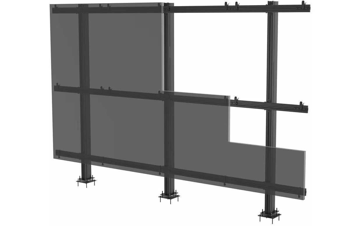 Peerless-AV Standfuss LEDBDS-4X4 universell, schraubbar, bis zu 610 mm