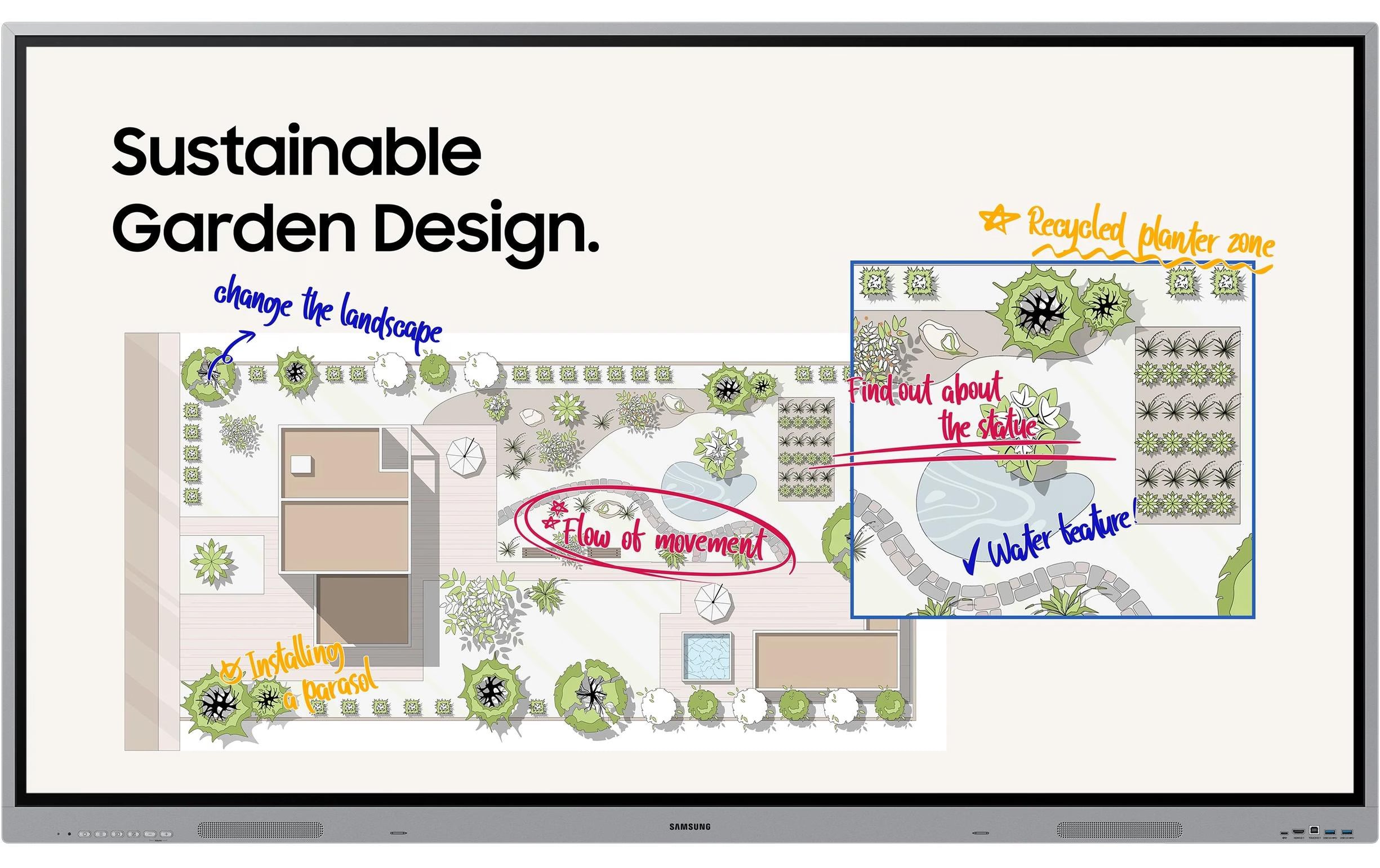 Samsung Touch Display E-board WE86FX Multitouch 86 "