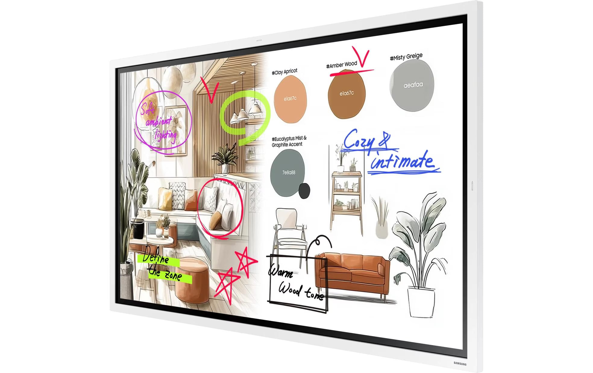 Samsung Touch Display Flip WM65FX Infrarot 65 "