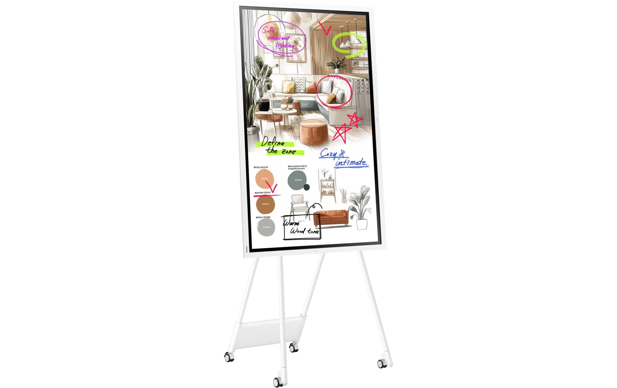 Samsung Touch Display Flip WM55FX Infrarot 55 "