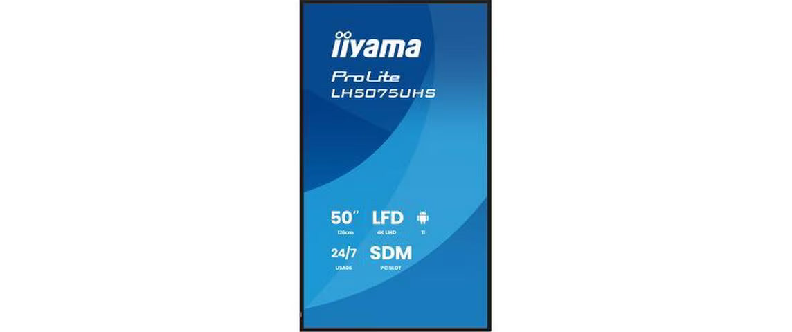 iiyama Public Display ProLite LH5075UHS-B2AG 50 "
