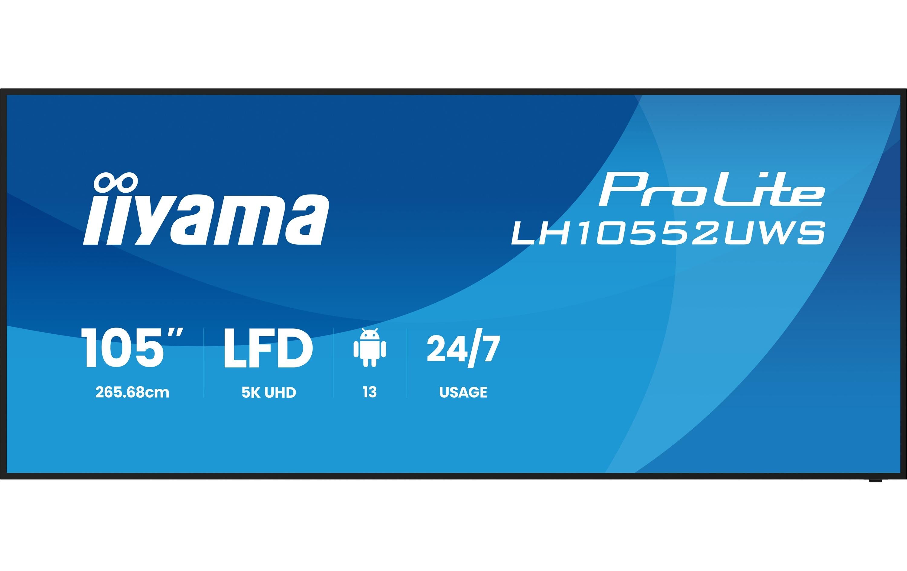 iiyama Public Display ProLite LH10552UWS-B1AG 104.6 "