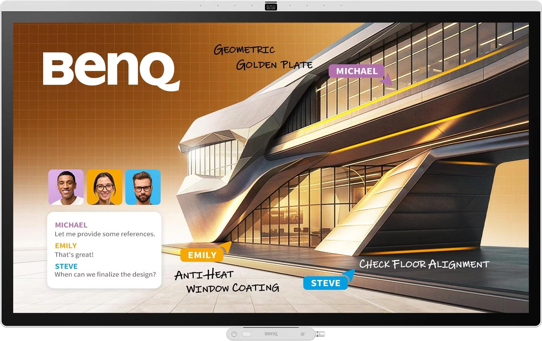 BenQ Touch Display CP5505 Kapazitiv 55 "