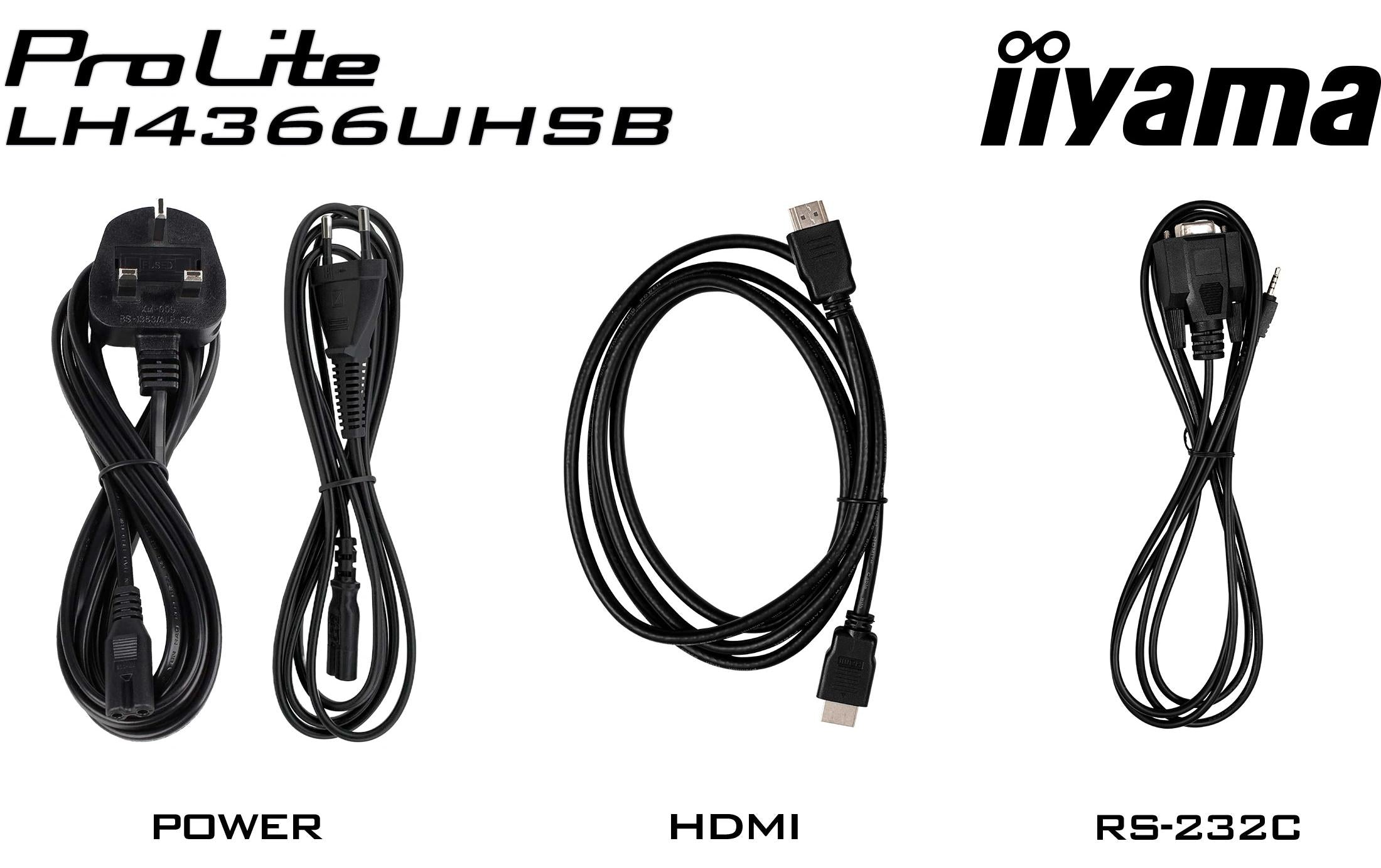 iiyama Public Display ProLite LH4366UHSB-B1AG 43 "