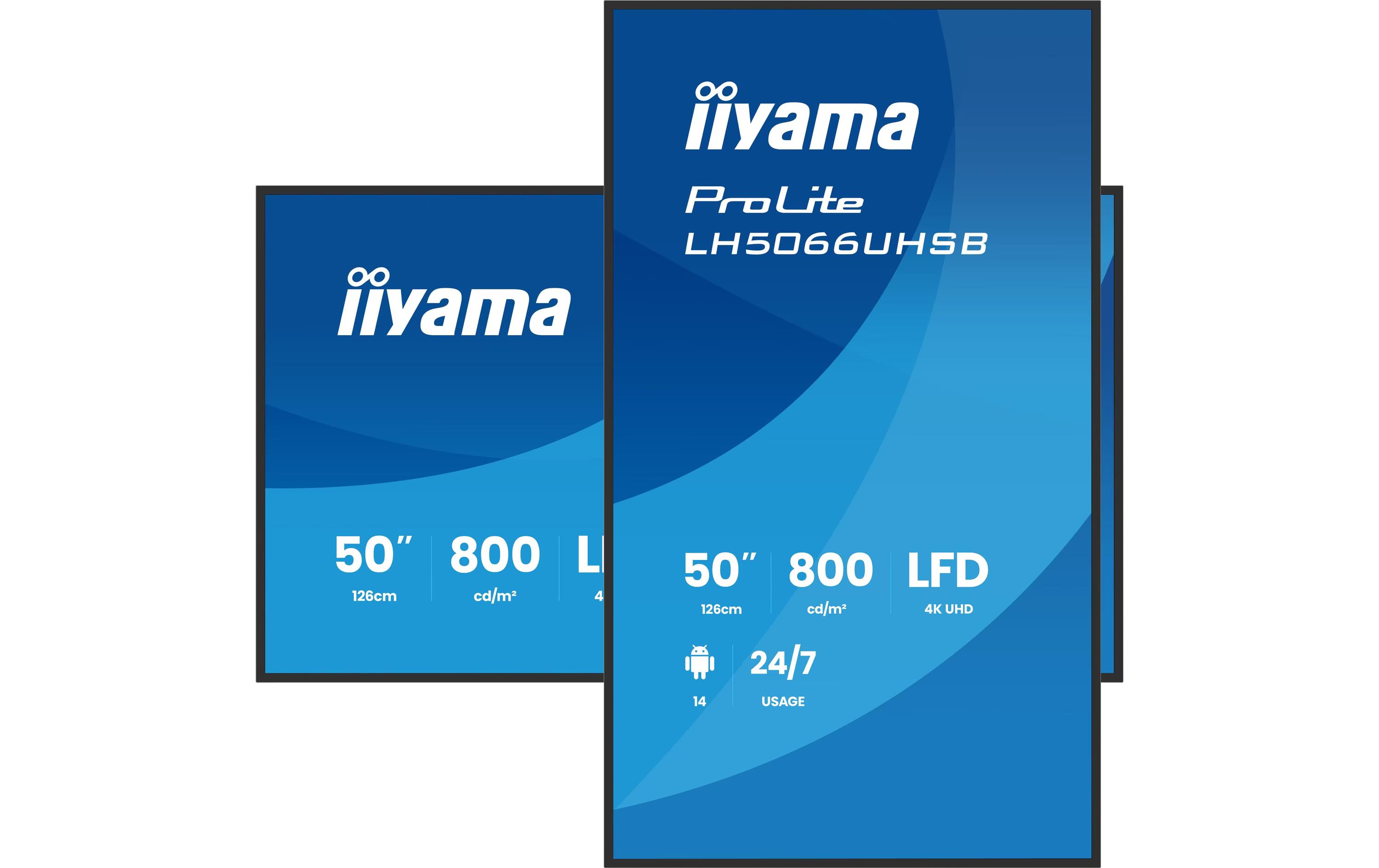 iiyama Public Display ProLite LH5066UHSB-B1AG 50 "