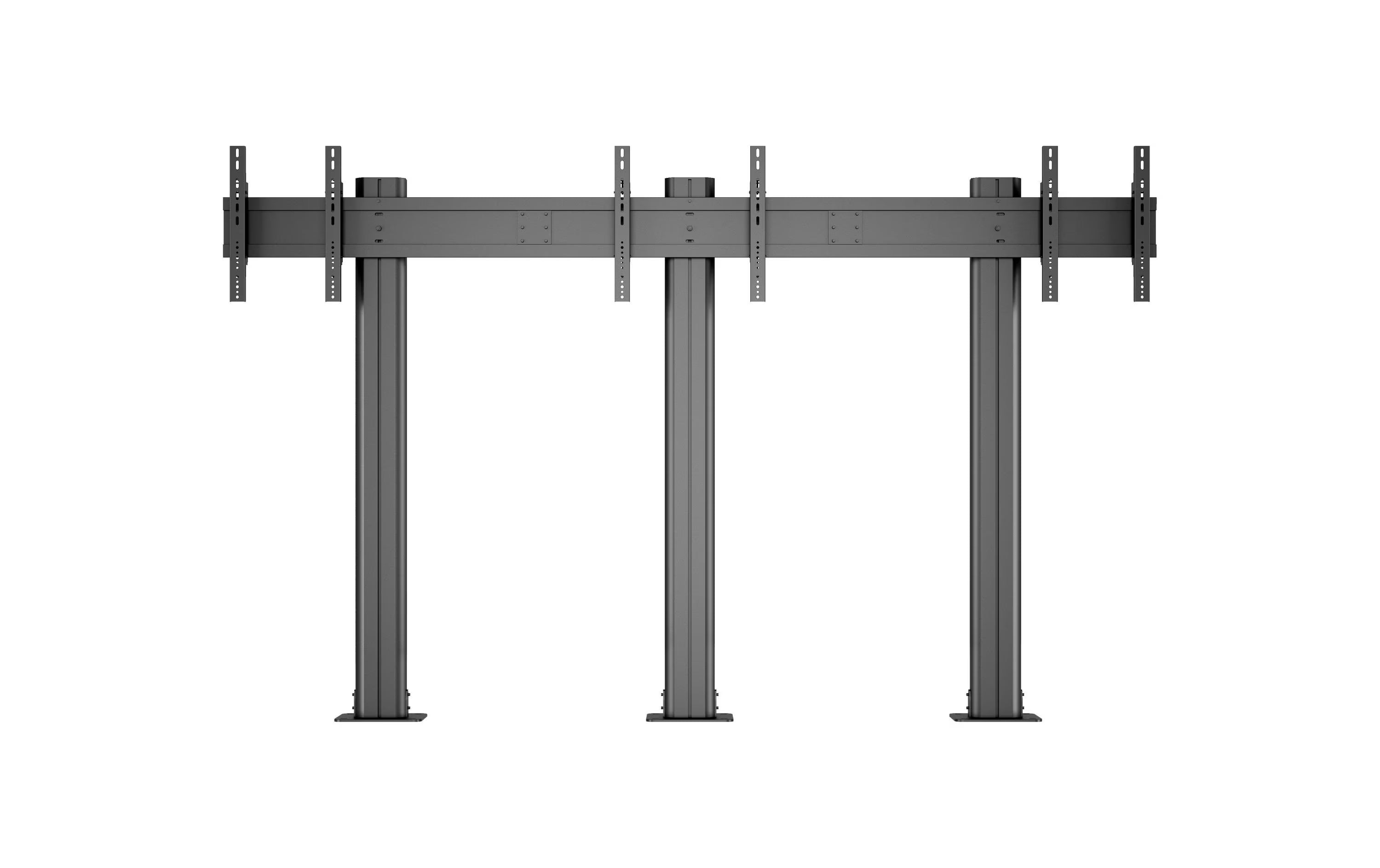 Multibrackets Wandhalterung Video Wall Stand 3-screens 9789 Schwarz