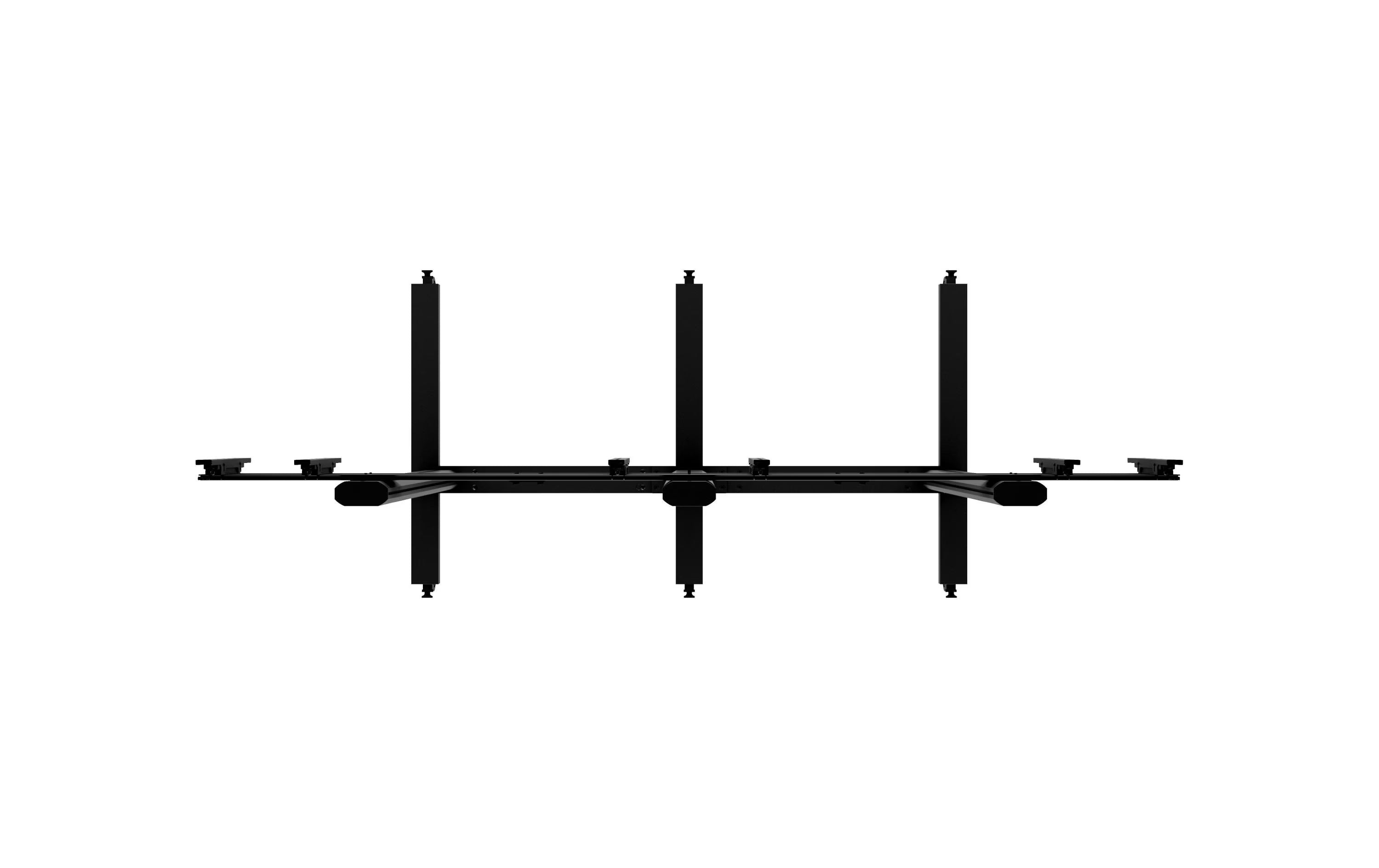 Multibrackets Wandhalterung Video Wall Stand 3-screens 9789 Schwarz