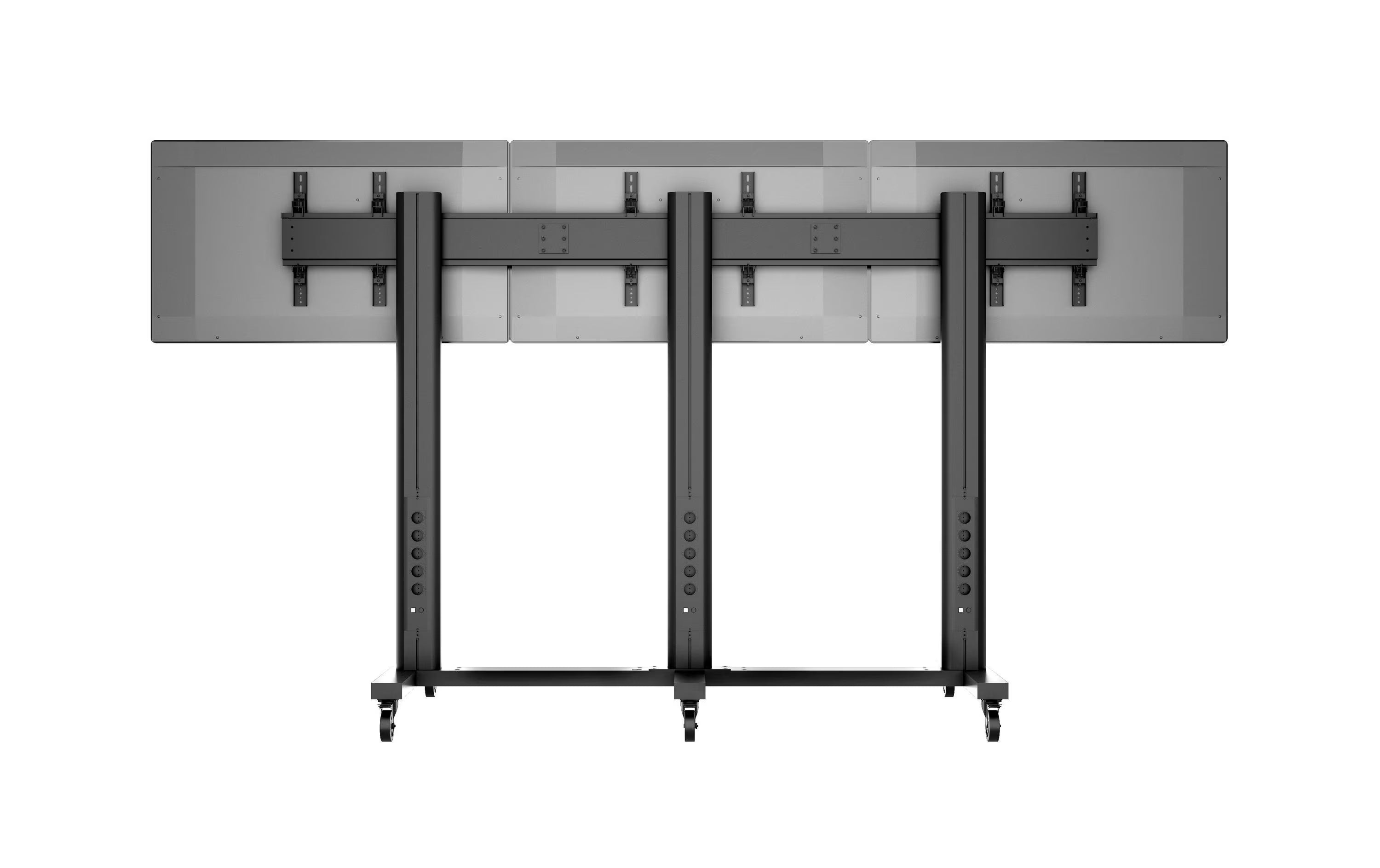 Multibrackets Wandhalterung Video Wall Stand 3-screens 9789 Schwarz