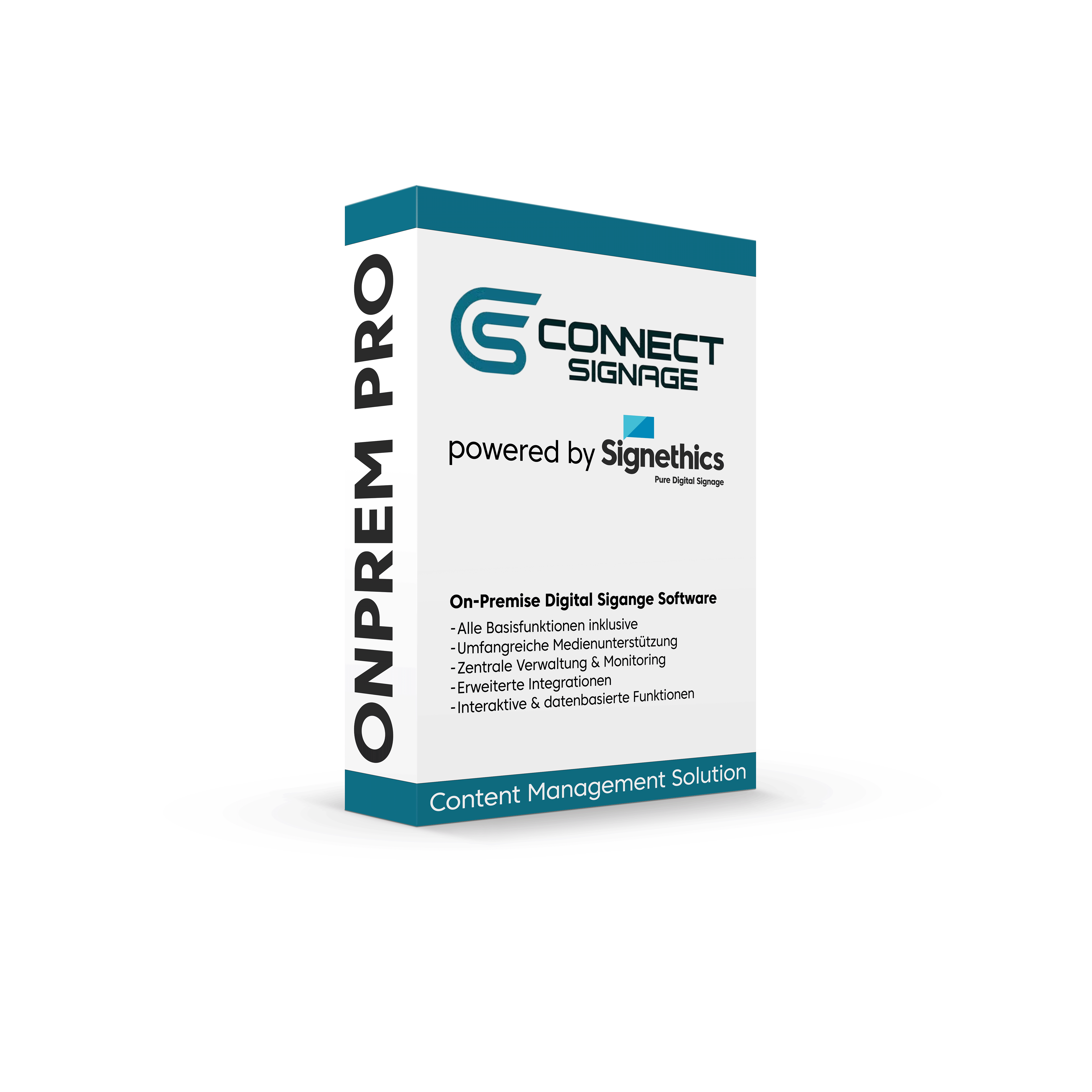 connectSignage PROFESSIONAL On-Premise Lizenz