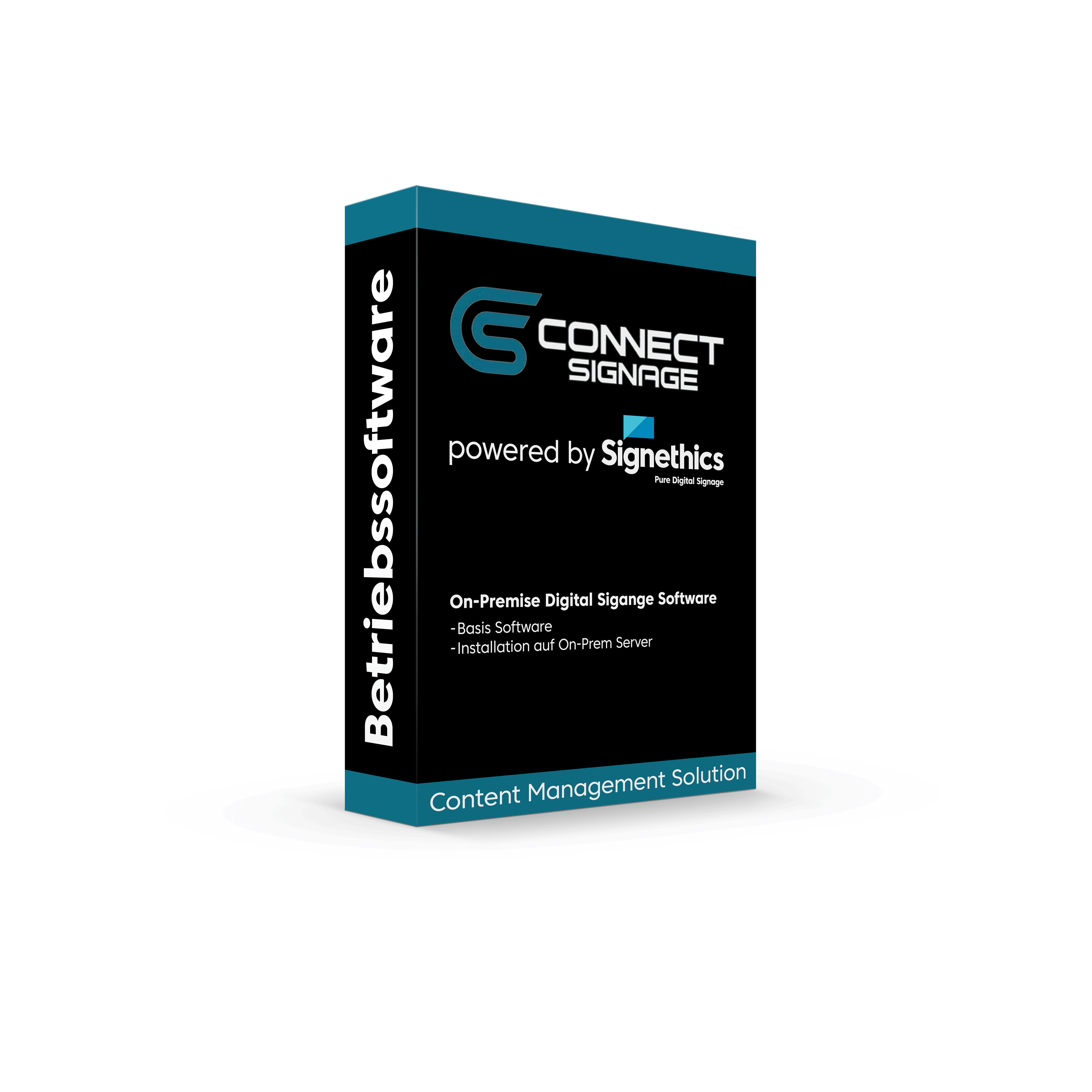 connectSignage On-Premise Betriebssoftware